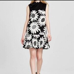 NWT Victoria Beckham Flower Print Dress